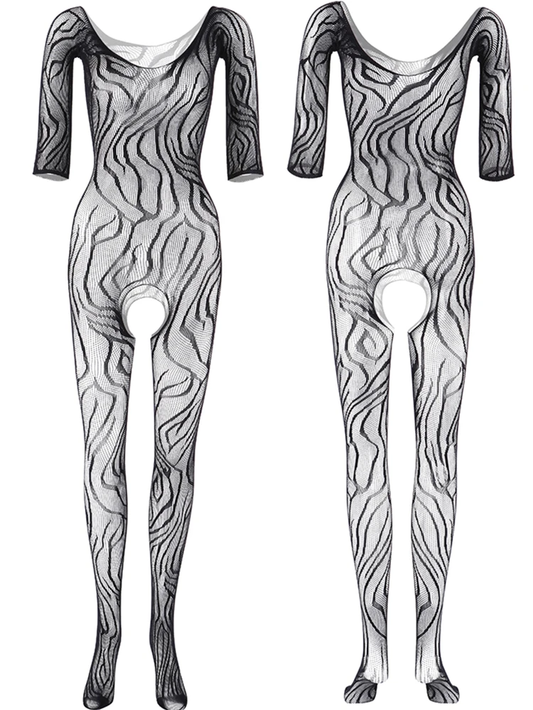 Горячие ажурные чулки для тела мужские полые прозрачные колготки нижнее белье