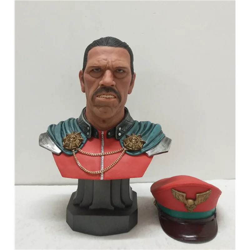 

Cool Actor Danny Trejo The Mayor Robert Rodriguez Machete Kills Film Bust Statue Figure Model Ornament Accessories Toy
