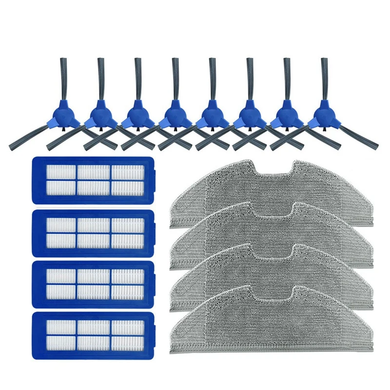 Для Eufy Robovac G10 G20 G30 запасные части Hepa фильтр тряпки для швабры основная боковая