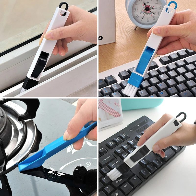 

Window Groove Cleaning Brush With Cleaning Dustpan Screen Window Cleaning Tools Small Handheld Clean Brushes Home Clean Tool New