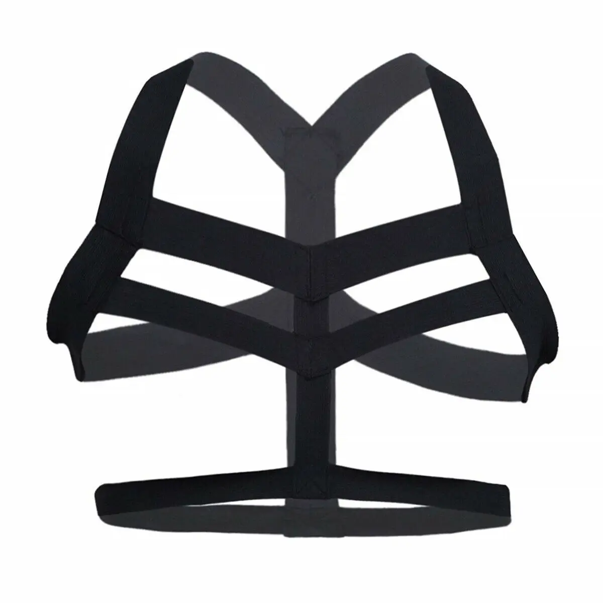 

Mens Harness Belt Body Chest Elastic Halter Tops Nylon Shoulder Strap Club Wear Costume Sexy Fetish Lingerie Stage Exotic Tanks