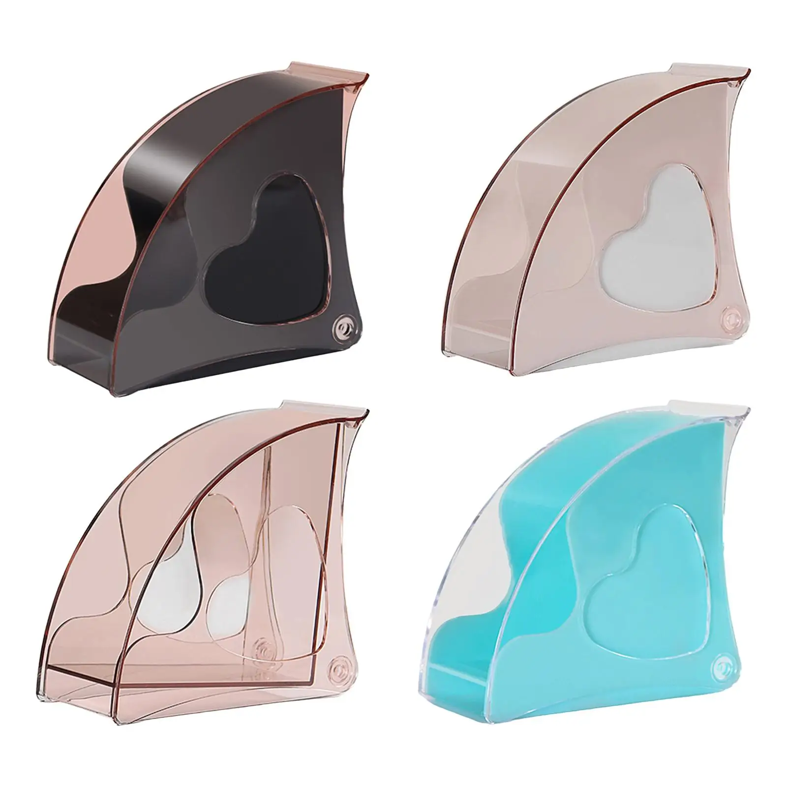 

Держатель для фильтрованной бумаги, пылезащитный контейнер для хранения, стойка для аксессуаров, органайзер ручной работы для столовой, ко...