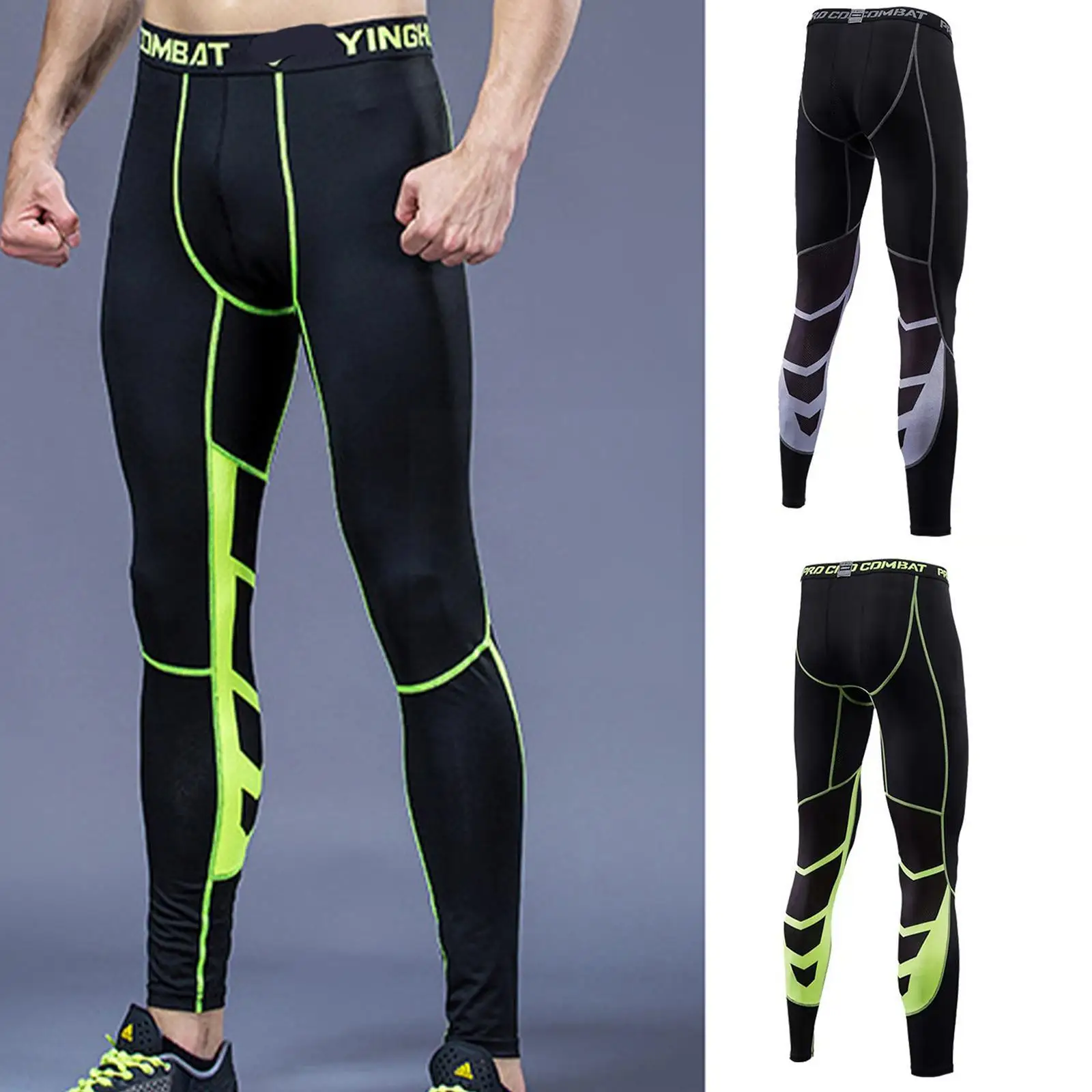Men's Compression Pants Male Tights 