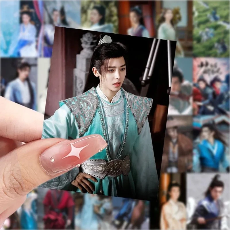 Фото 60 шт./компл. нео-постеры Hou Minghao наклейки TV Dashing Youth Bai Li Dong Jun драматические наклейки ручной аккаунт материалы ноутбук Телефон сделай сам №2