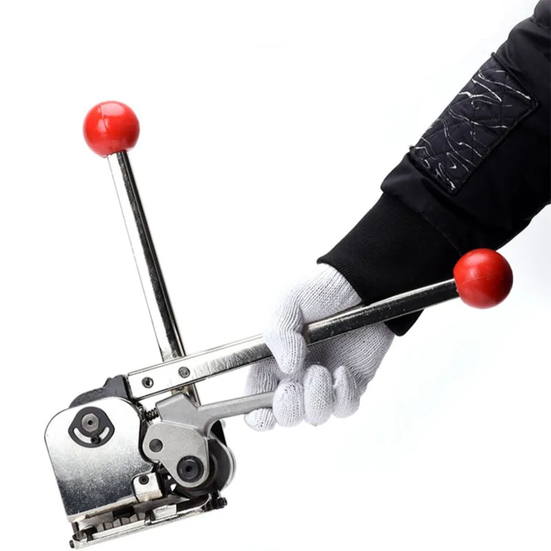 Ручная машина для обвязки стального ремня стальная полоса инструмент поддонов