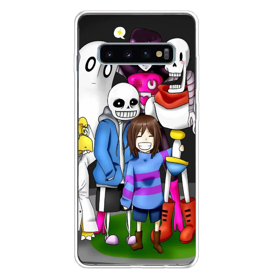 Аниме Undertale милый картонный чехол для телефона Samsung Galaxy S20 FE S21 S22 Ultra S10 Lite S9 S8 Plus S7 Edge J4 + Art на.
