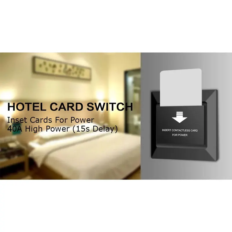 10 шт. гостиничный Электрический энергосберегающий переключатель с задержкой 15