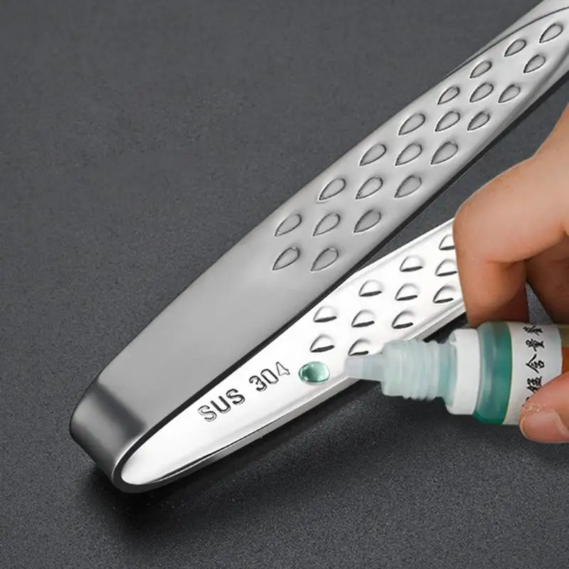 304 зажим из нержавеющей стали для десертов и еды буфета барбекю мяса легкий