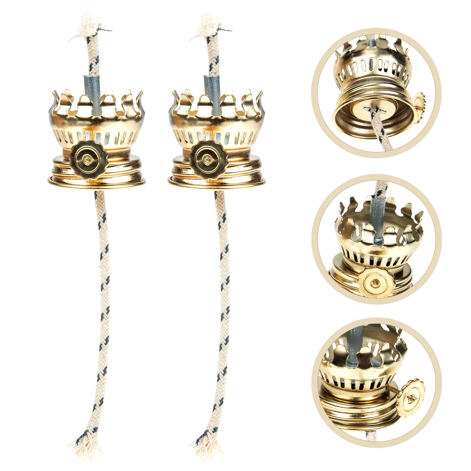 

Lamp Oil Kerosene Wick Burner Holder Replacement Regulator Wicks Chimney Lamps Burners Basefor Partslanterns Accessories Vintage