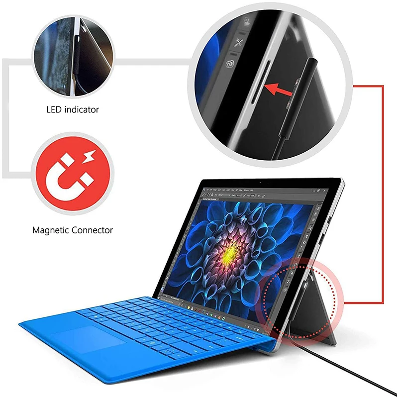 Адаптер питания USB Type-C 2 м 65 Вт 15 В 3 А |