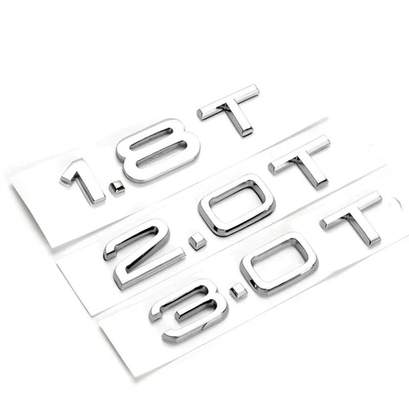 3d ABS буквы автомобильный Стайлинг значок заднего багажника 1 8 T 2 0 3 эмблема