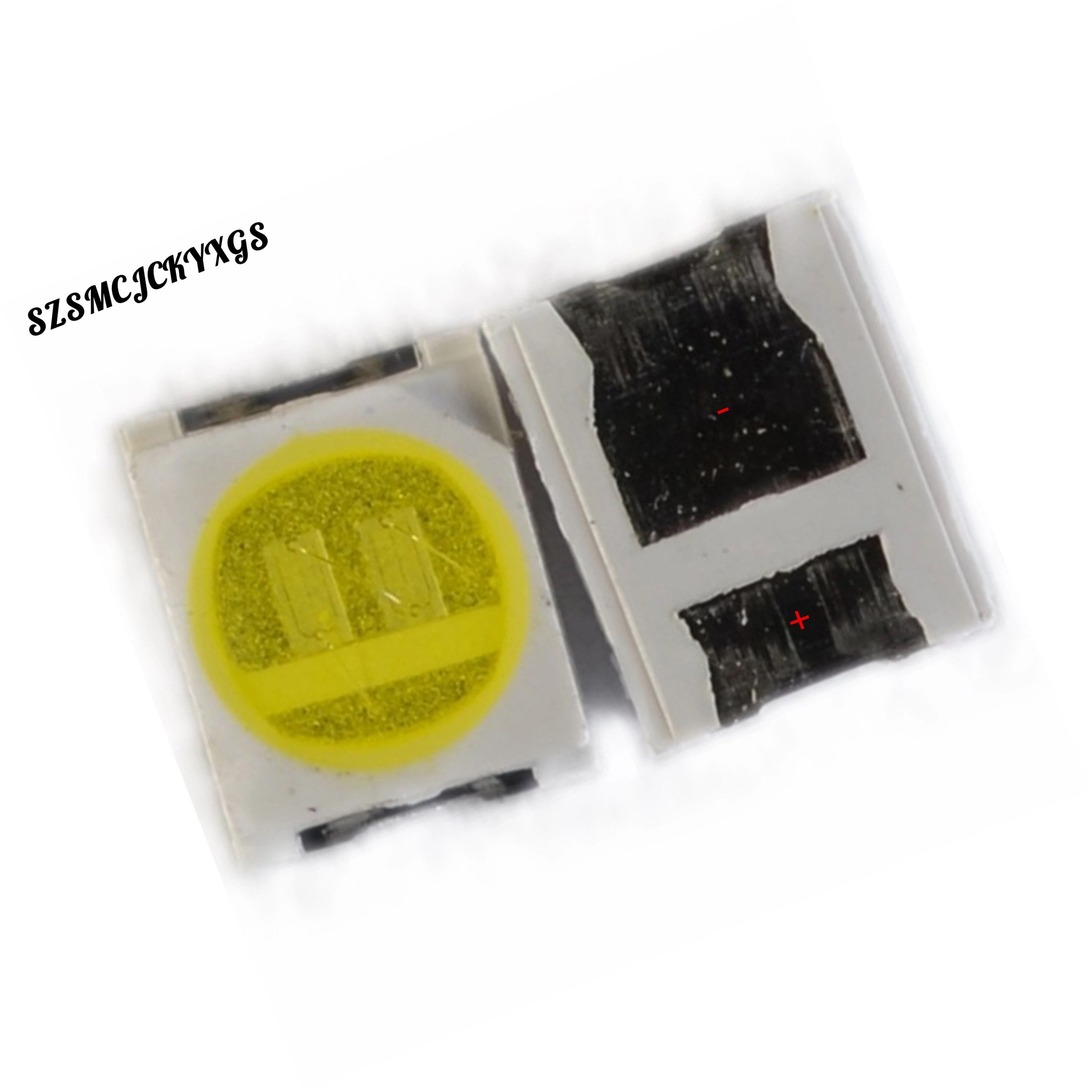 500 шт. оригинал для 3528 SMD светодиодный 1 Вт 6 в 2-чипа холодный белый 96 лм 2835 для подсветки телевизора ЖК-дисплея