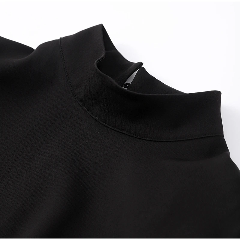 Женское мини-платье Mikydely-Black с пайетками