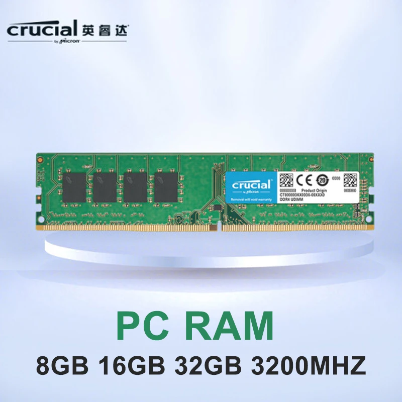 Оперативная память для настольного ПК Crucial Ballistix DDR4 8 ГБ CL16 3200 в 16 1 35 МГц CL22 |