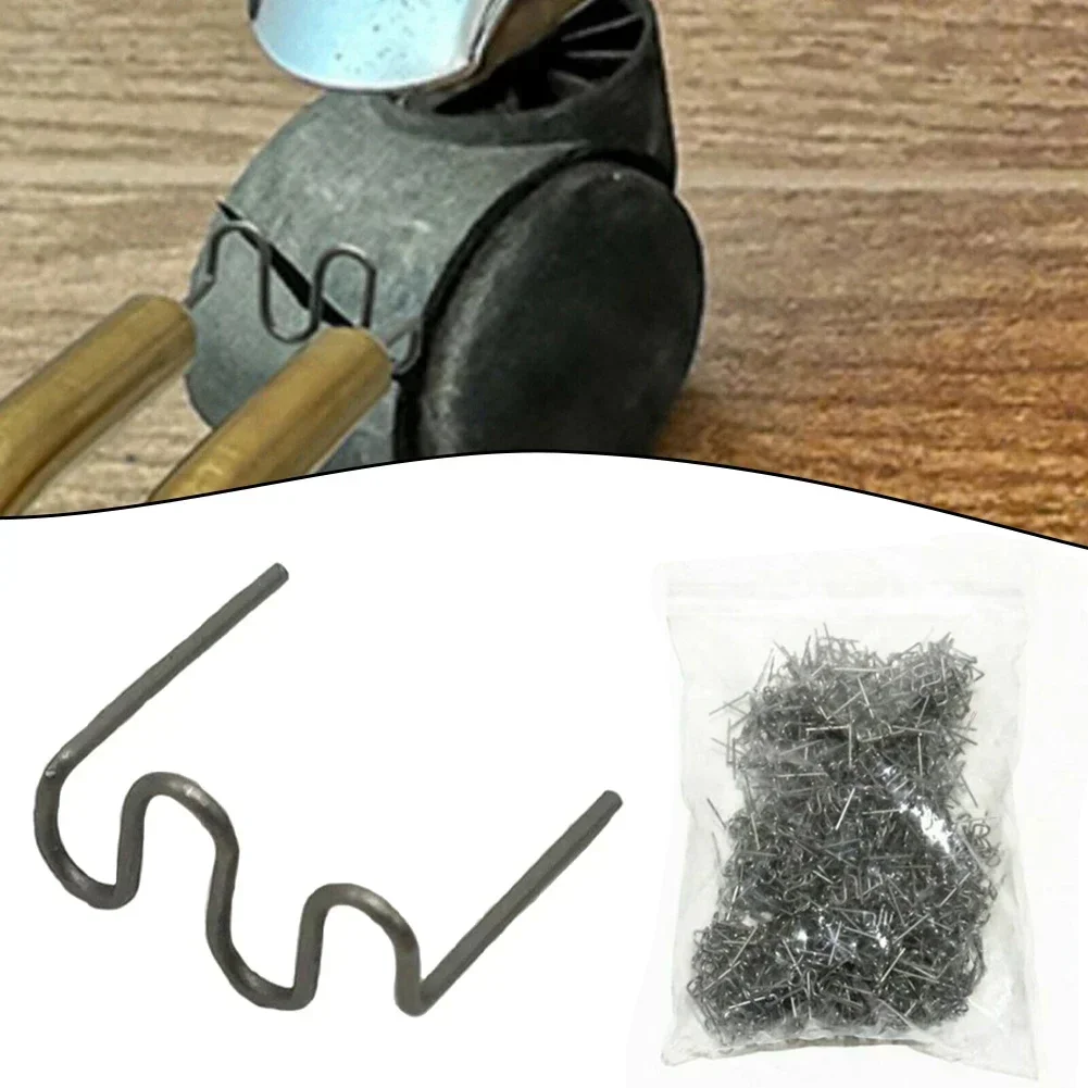 Удобное удаление 500 шт. волнистые горячие скобы прочный материал диаметр 0 8 мм