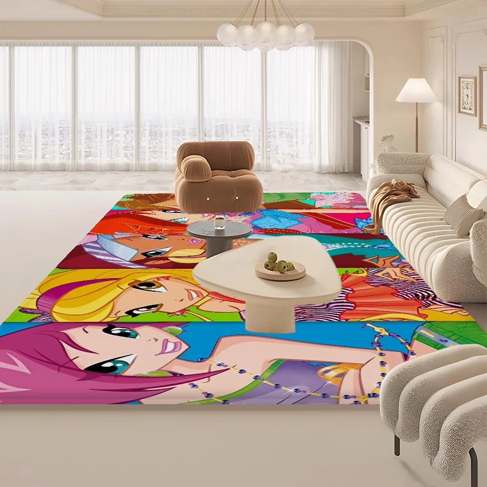 W-winx Клубный Напольный Коврик Для Девочек Противоскользящий Прачечной Балкона