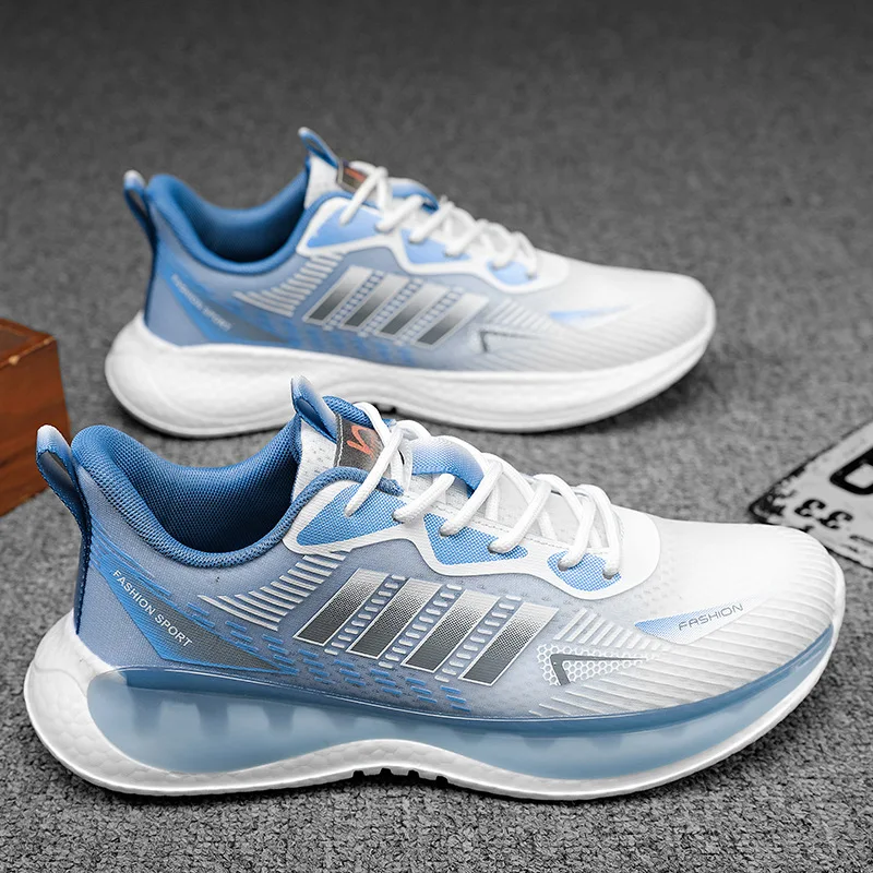 Men's Shoes Popcorn Sports Tide Shoes Summer Breathable Fashion Casual Running Shoes Youth Personality Versatile Net Shoes Men