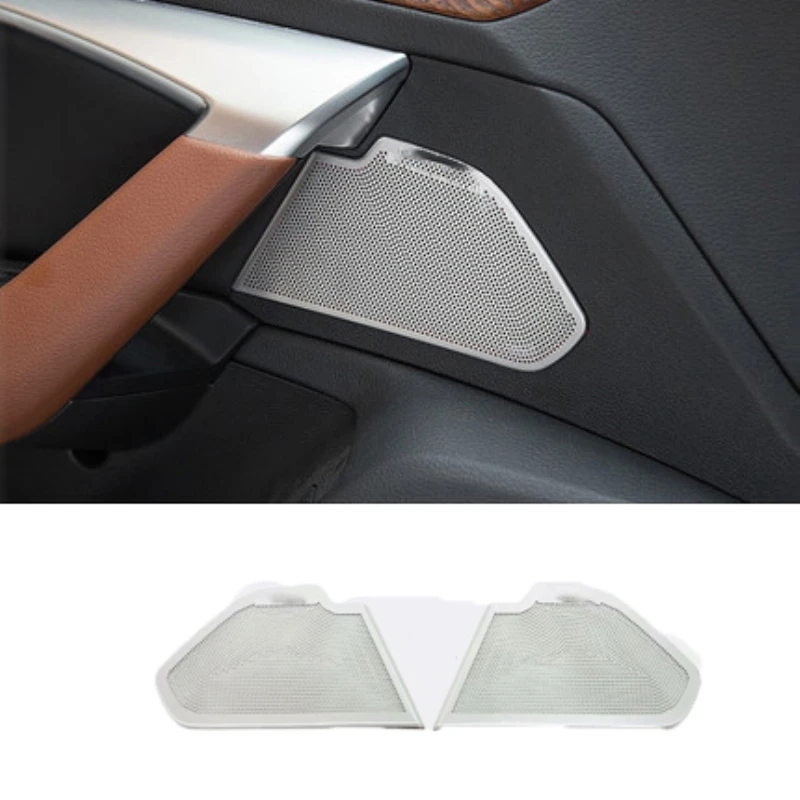 

Для Audi A6 C8 A7 2019 2020 2021 2022 2023 Внутренняя крышка динамика аудио Автомобильная дверь громкий динамик декоративные крышки наклейки отделка