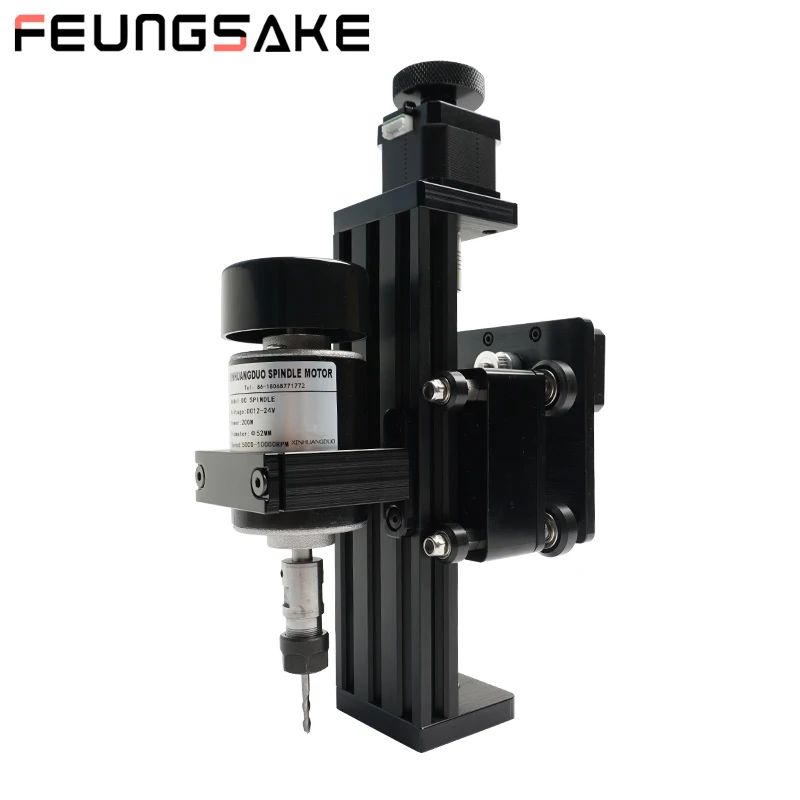 Скользящий стол с ЧПУ по оси Z 60 мм 80 деревообрабатывающий фрезерный станок