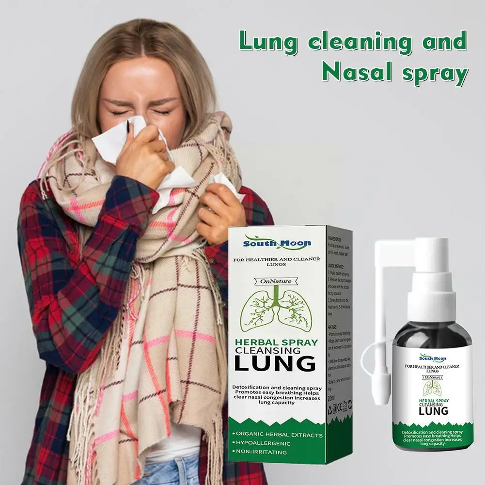 

Органические травы, очищение легких и снятие горла, спрей для рта, детоксикация легких, травяной очищающий спрей для курильщиков, прозрачная загруженность носа W1F6