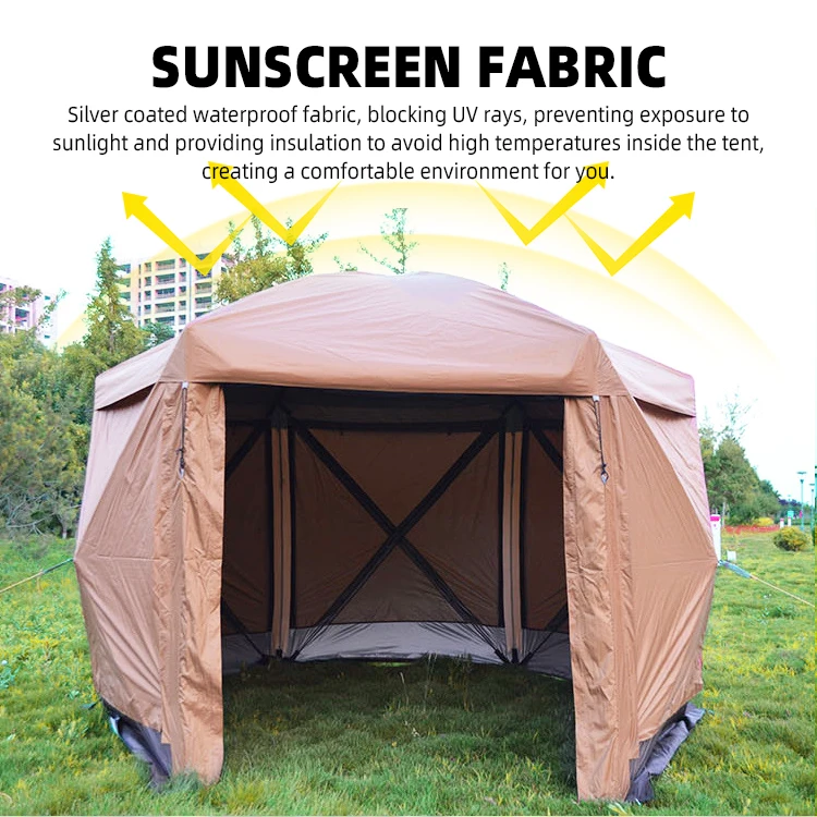 Заводская поставка высокой стены глэмпинг палатка с колокольчиком Юрта ткань