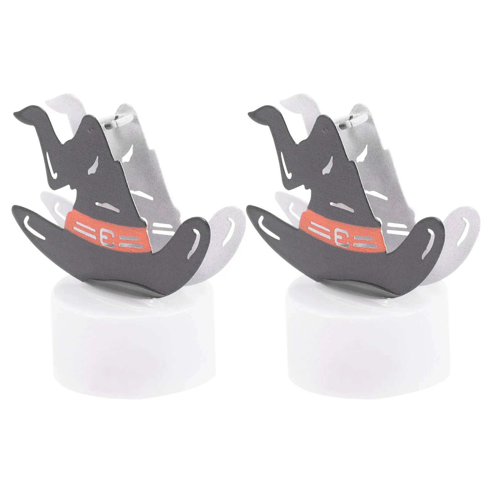 

Halloween Light Decoration Flameless Witch Lamp Tea Led Tealight Party Flickering Props Lights Room Girly Hat Table Supplies