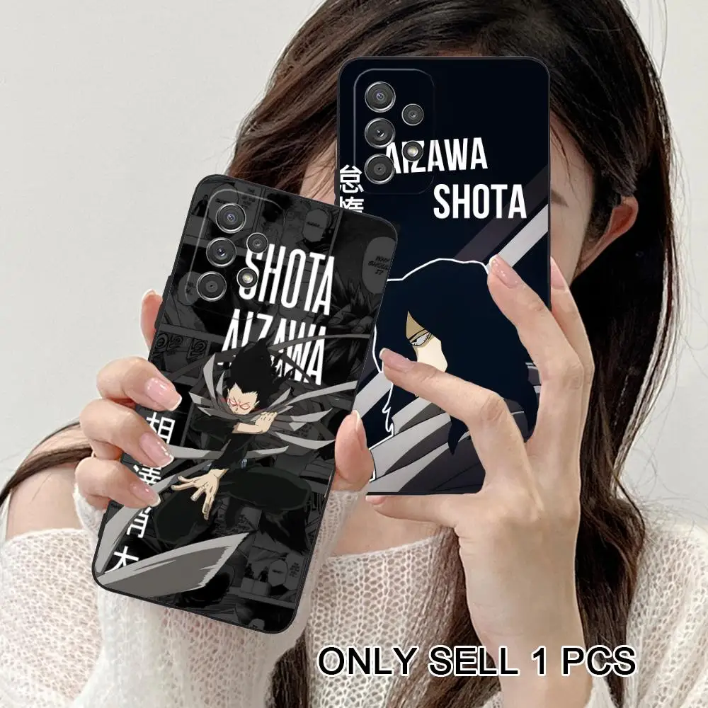 Фото Чехол для телефона MHA Aizawa Shota для Samsung Galaxy A57 56 55 54 53 52 51 37 36 35 34 33 32 31 5G, мягкий противоударный чехол из ТПУ №1
