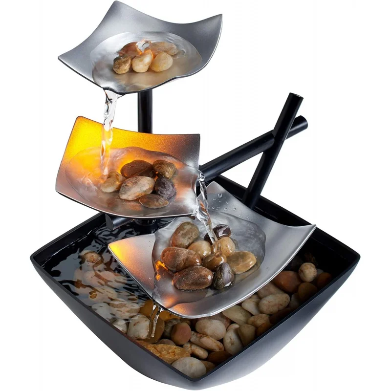 Настольный фонтан успокаивающая звуковая машина для домашнего декора —