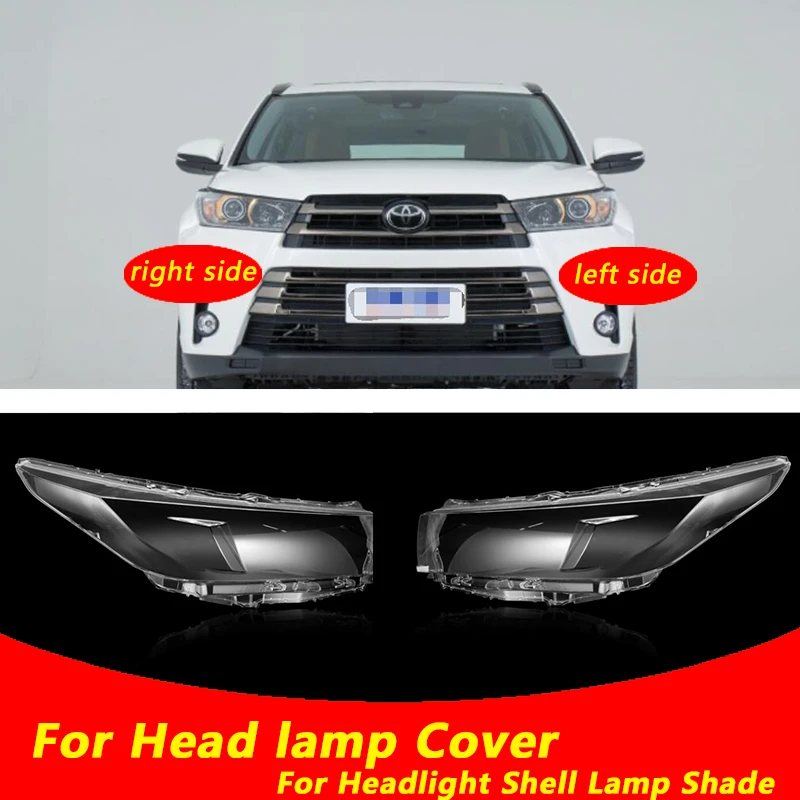 

Прозрачный чехол для передней фары Toyota Highlander 2018-2020