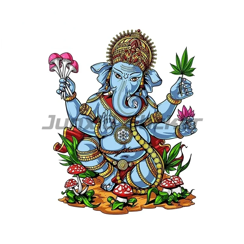 Виниловые автомобильные наклейки Ganesha индивидуальные устойчивые к царапинам