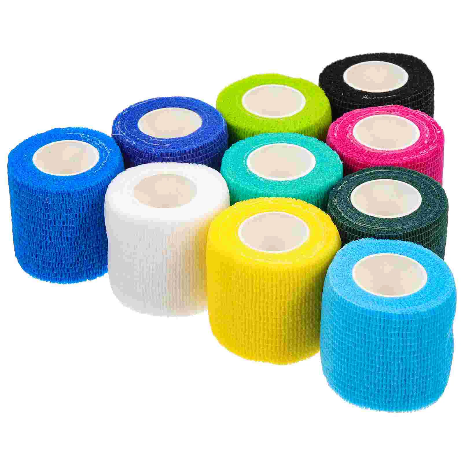 

Wrap Vet Tape Adhesivebandage Self Wraps Horses Horse Athleticcohesive Dogs Aid First Injury Adhering Gauze Wound Standing Leg