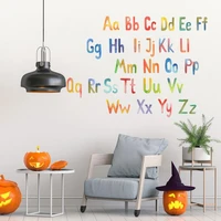 sticker decal creative colorful removable early education letters sticker for living room wall sticker wall mural