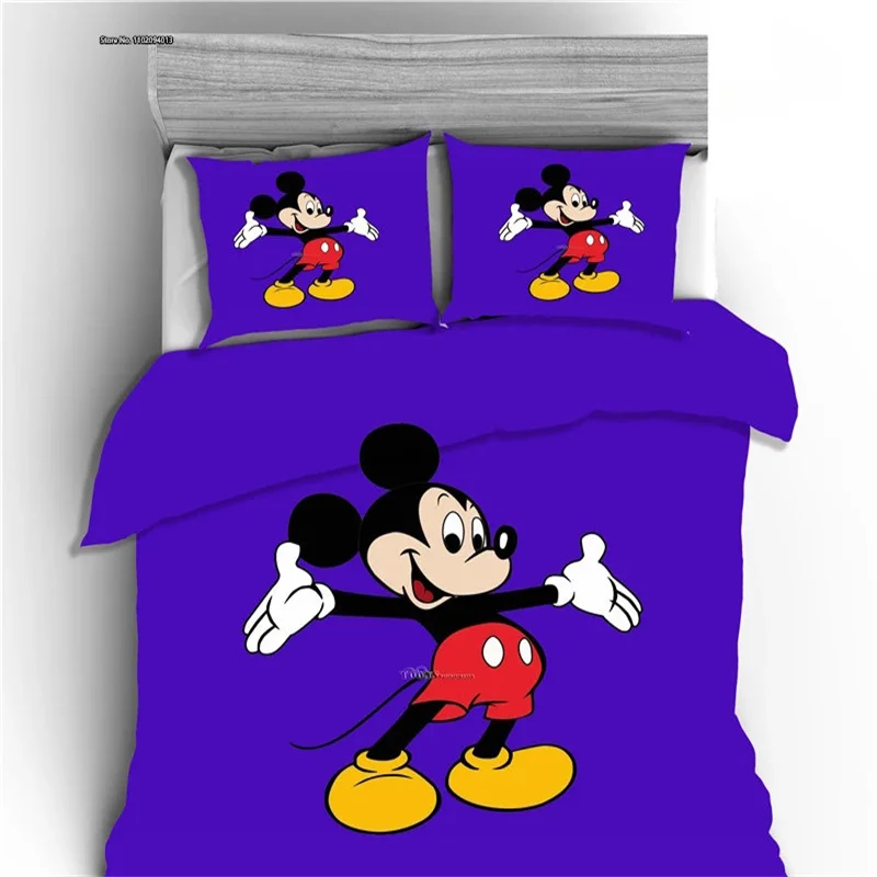 Детский комплект постельного белья Микки Маус с цифровым 3D-принтом |
