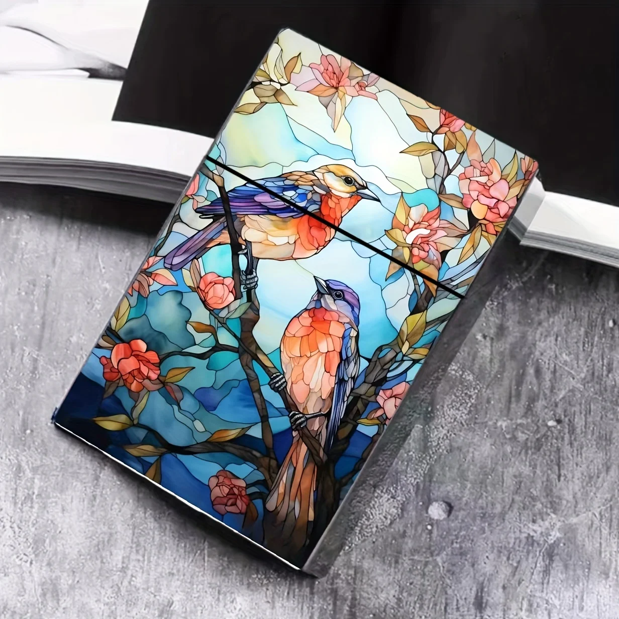 Модная сигаретная коробка с лебединым узором — влагостойкая откидная