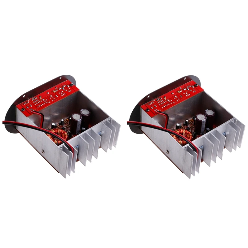 

Top Deals 2X Car Amplifier Board 12V High Power Subwoofer Amplifier 120W Full Tone Pure Bass Car Subwoofer Core 8-12 Inch