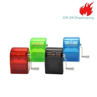 jok juk dropshipping portable quality manual grass grinder tobacco cutter with storage box smoking accessories