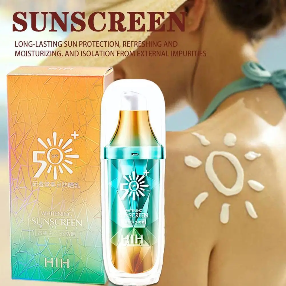 

Spf 50 Face Sunscreen Cream Anti UVA/UVB Body Face Sunscreen Moisturizing Skin Isolation Care Sunscreen Lotion Whitening Y5V1