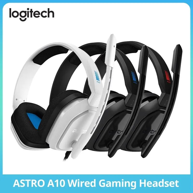 Logitech A10 Gaming Headset with Cable Esports Mike Thunder 