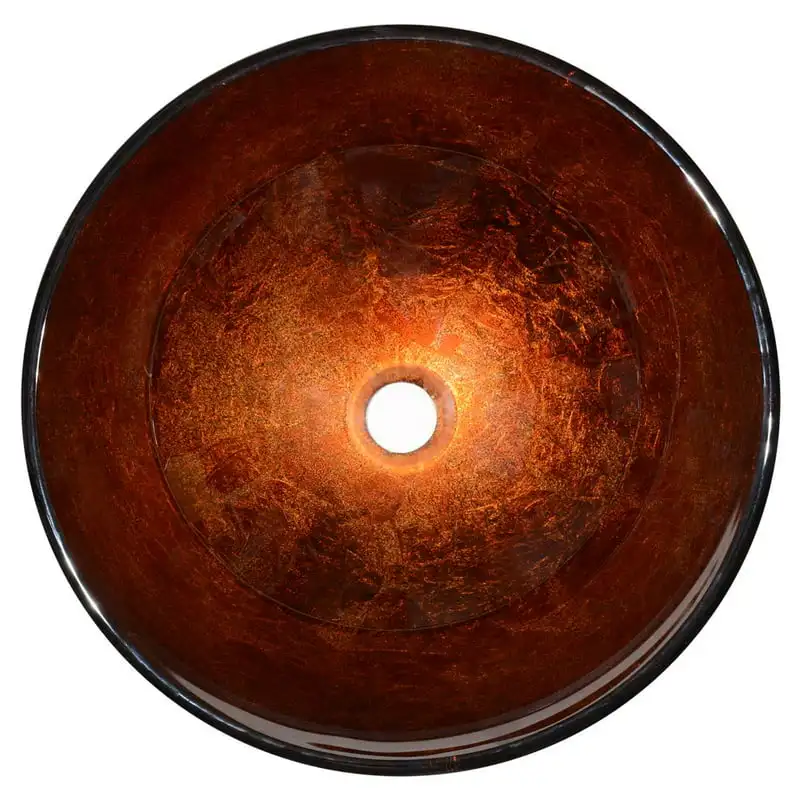 

Bathroom Round Tempered Glass Vessel Vanity Sink Bowl Basin Spa