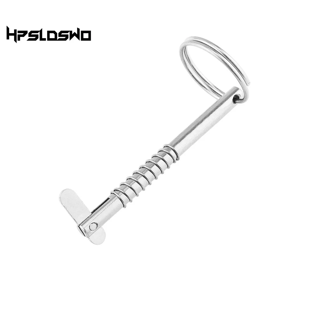 

Marine Grade 316 Stainless Steel 5mm Quick Release Pin for Boat Bimini Top Deck Hinge Marine Hardware Boat Kayak Accessories