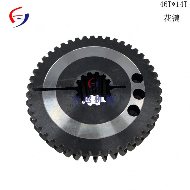 Пластиковый спонж 46T 14T*2 8 14T*3 5 14T*4 1 для экскаватора 220*46T 260*46T 352*46T муфта вала