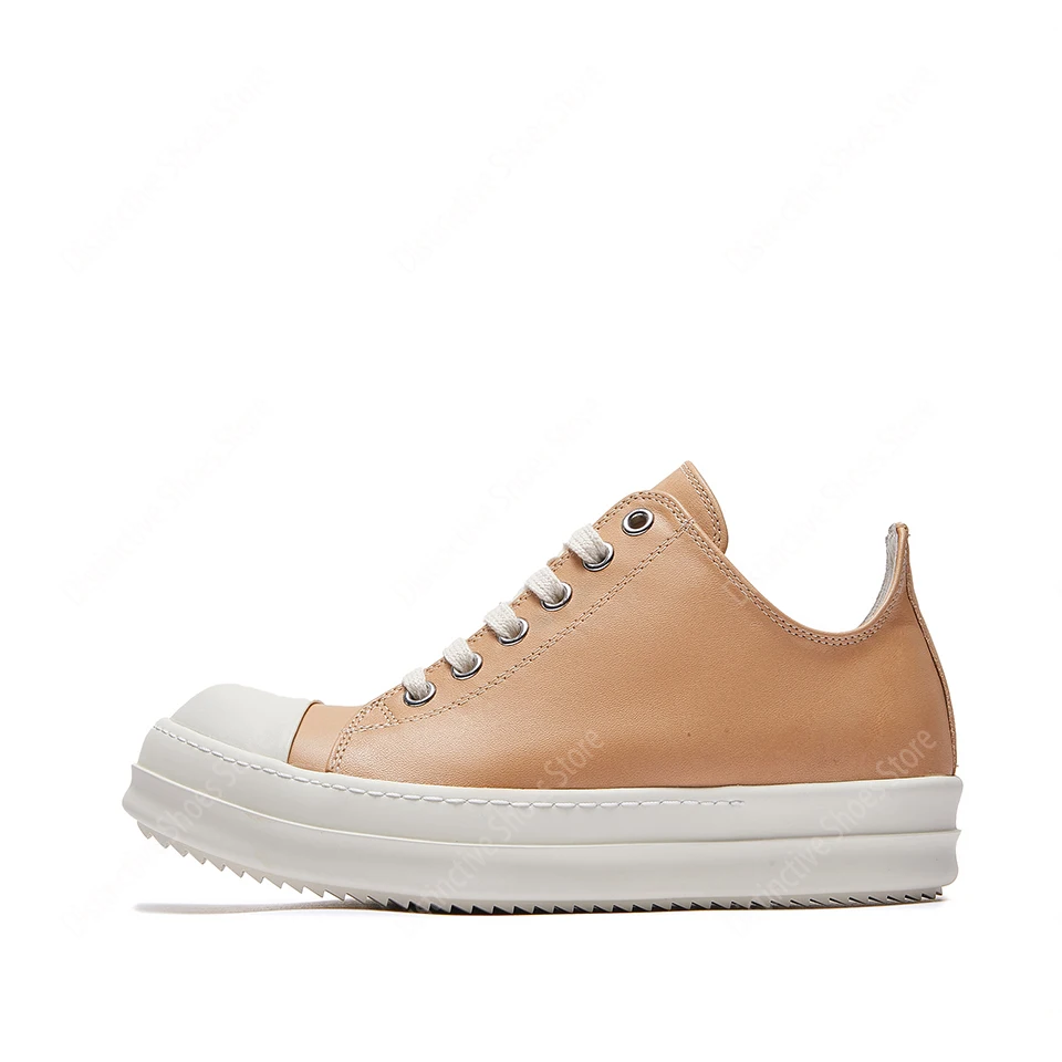 Брендовая мужская обувь повседневные кожаные низкие женские кроссовки модные