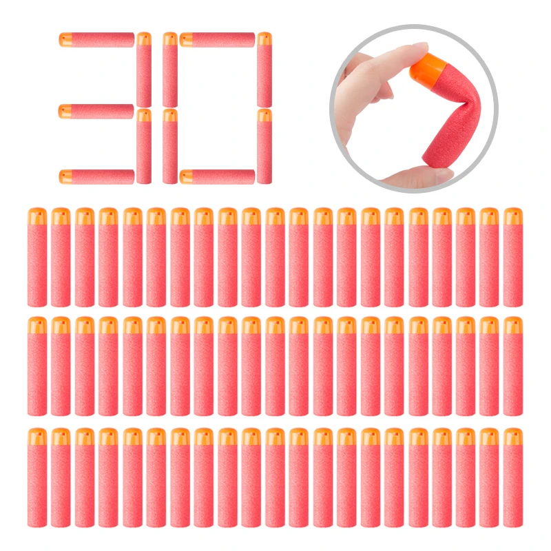 Пули Nerf Mega красные для снайперской винтовки 9 5 см 30 шт. |