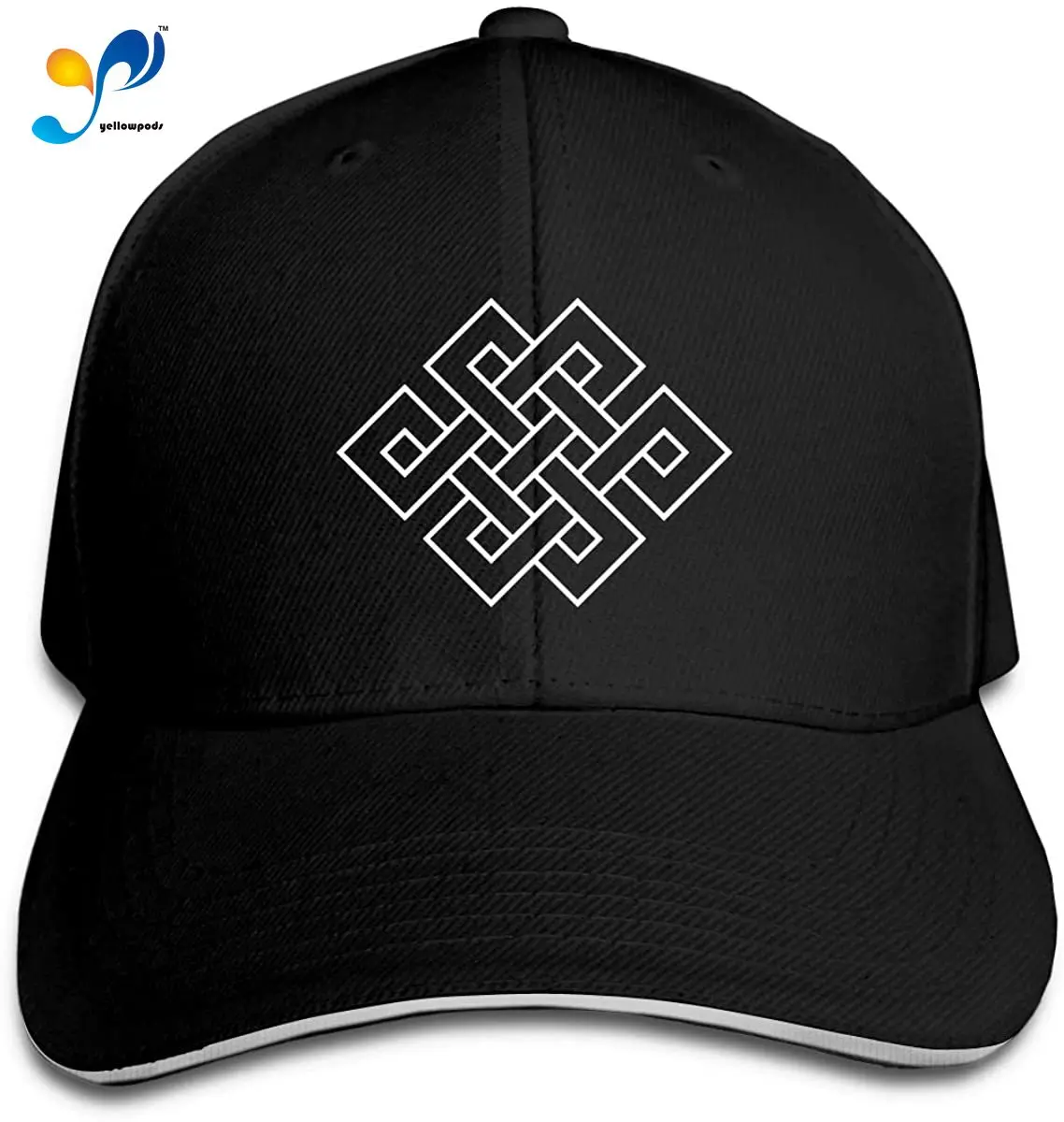 

Endless Knot Men Cotton Classic Baseball Cap Adjustable Size