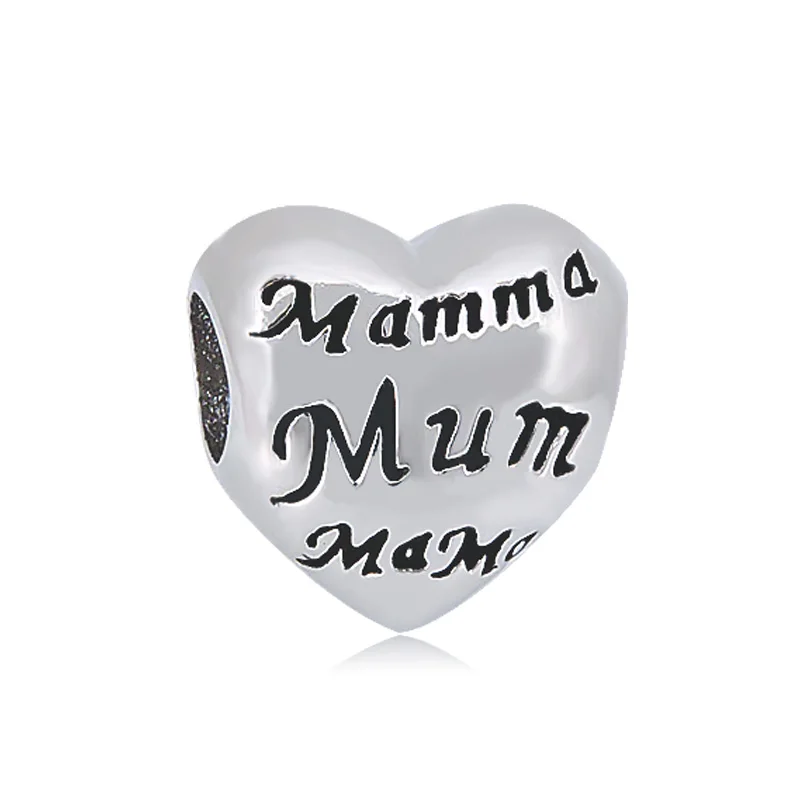 3 шт./партия подвески в виде сердца для браслета