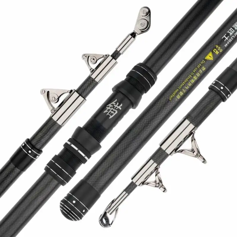 

ZZ341 Maogan Fast XH 15Kgs Carbonfiber Casting Fishing Rod 2.1m 2.4m 2.7m 3m 3.0m 3.6m 3.9m 4.2m 4.5m No Reel Seat Adjustable