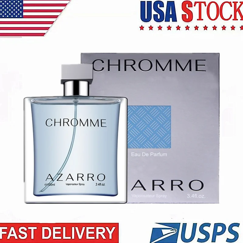 

Free Shipping To The US In 3-7 Days Parfume Men CHROME EAU DE TOILETTE Long Lasting Man Parfume Cologne Male Body Spray