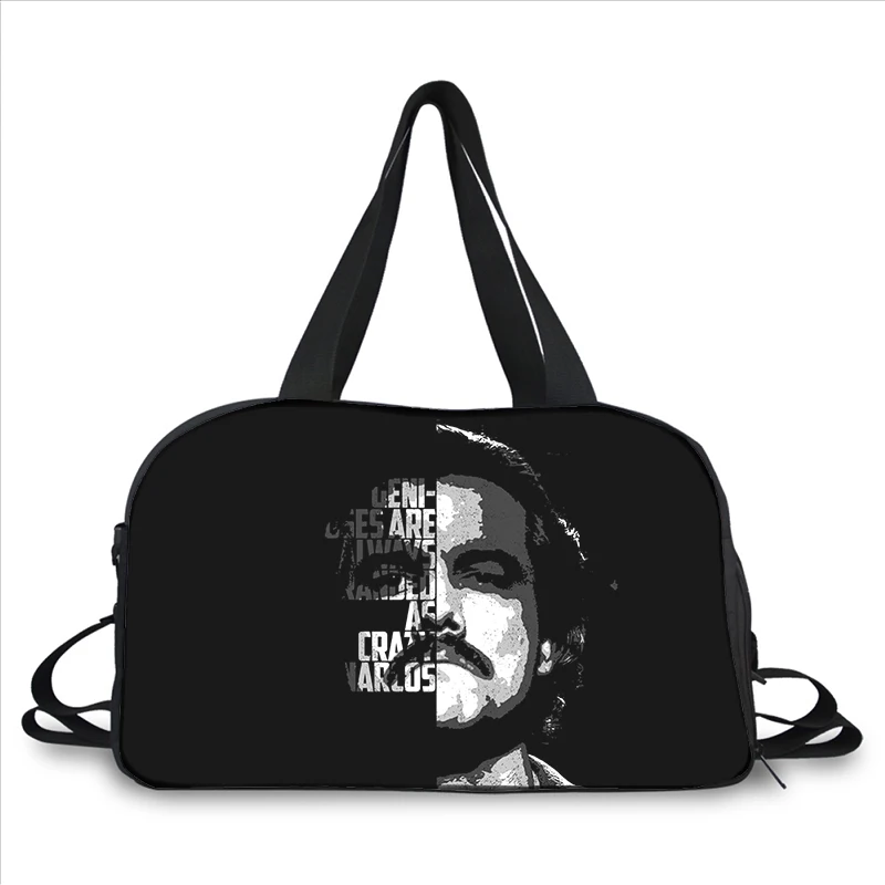 Narcos Season 3D printing fashion trend portable large capacity multi-function messenger bag travel bag
