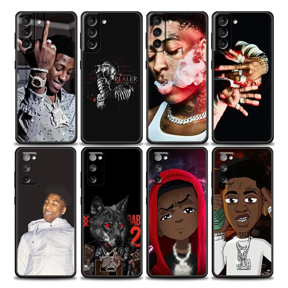 

YoungBoy Never Broke Again 23 Case Cover For Samsung Galaxy S21 S22 S20 S 21 Ultra FE Plus S7 S8 S9 S10 Plus Lite Cases Funda