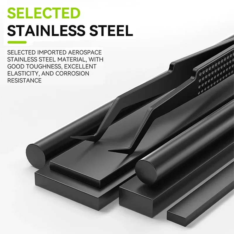 Luowei IS-20 Высокоточный Сверхтвердый Пинцет Из Углеродистой Стали Для Посадки Олова